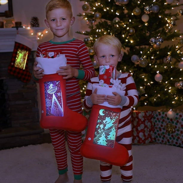 Details about / Christmas Stockings Cotton Washable Sock Costume Kids Gifts Festival Decor